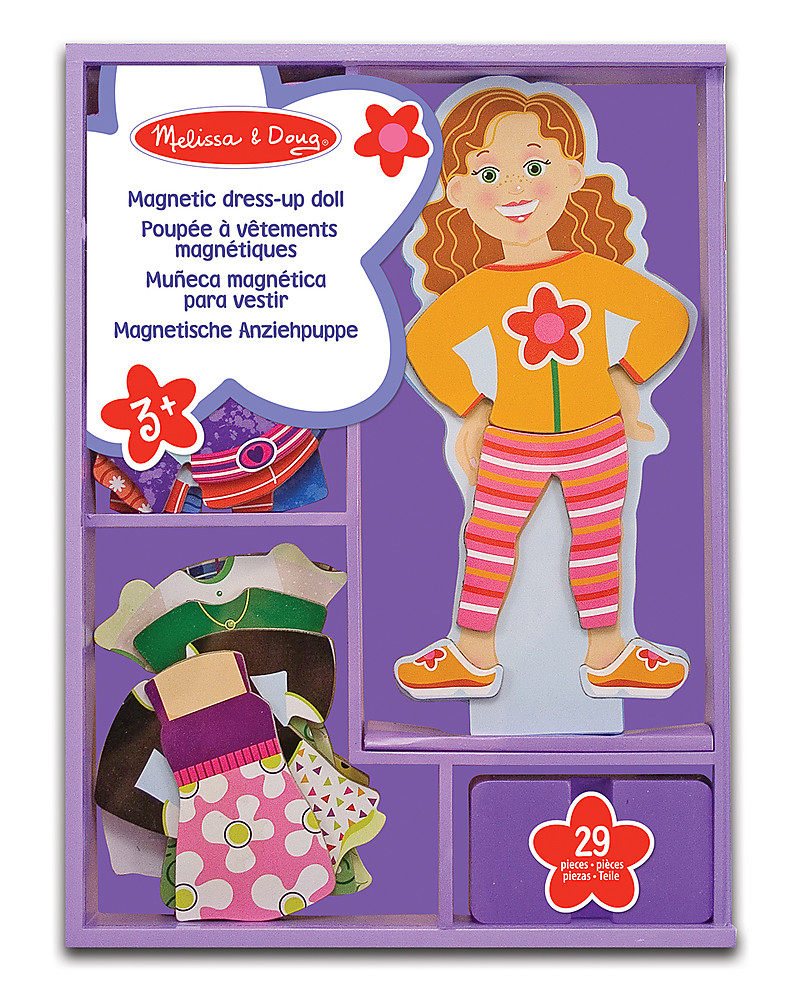 magnetic doll dressing